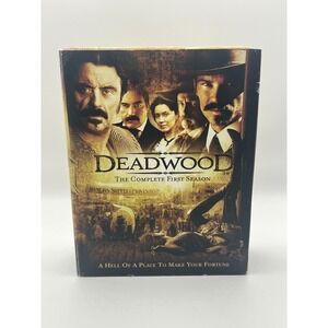Deadwood The Complete First Season DVD Box Set 6 Discs 12 Episodes HBO Series